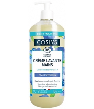 Coslys Crème lavante mains consoude bio 1L