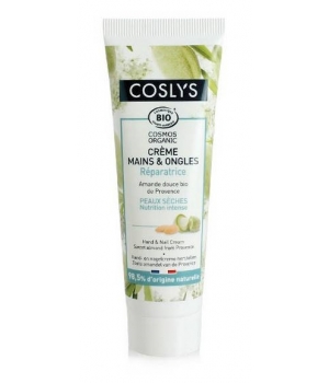 Coslys Crème réparatrice main et ongles Amande douce 50ml