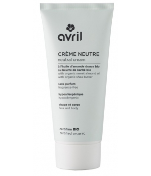 Avril Crème neutre amande douce et karité 200ml