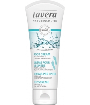 Lavera Crème pour les pieds Macadamia et Terra amena BASIS 75ml