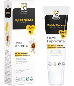 Comptoirs Et Compagnies Crème réparatrice 40% Miel de Manuka IAA10 40ml