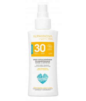 Alphanova Crème solaire hypoallergénique format voyage SPF30 90g