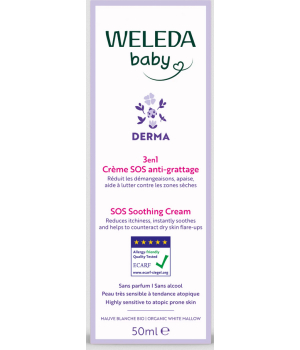 Weleda Crème SOS anti grattage sans parfum 50ml