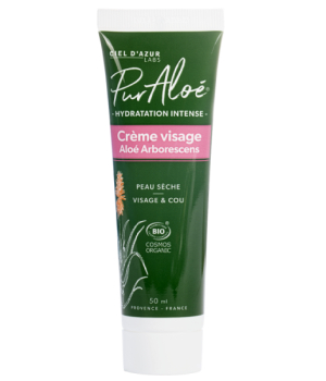Puraloe Crème visage Aloé Arborescens 50ml