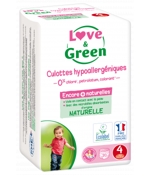 Love and Green Culottes d'apprentissage T4 (8/15kg) x20