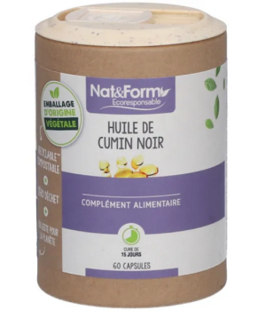 Nat et Form Cumin noir 60 capsules