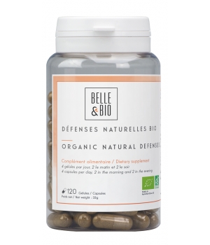 Belle et Bio Défenses naturelles bio 120 gélules
