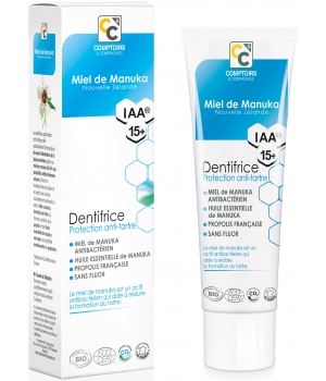 Comptoirs Et Compagnies Dentifrice Anti Tartre Miel de Manuka IAA15 75ml