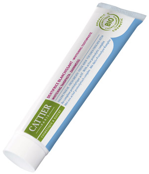 Cattier Dentifrice blanchissant Eridène Haleine fraîche Tube 75g