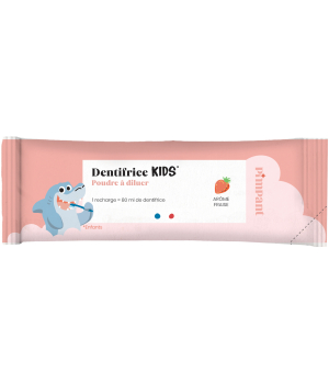 Pimpant Dentifrice Fraise poudre à diluer 8g
