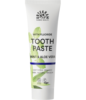 Urtekram Dentifrice Menthe et Fluor 75ml