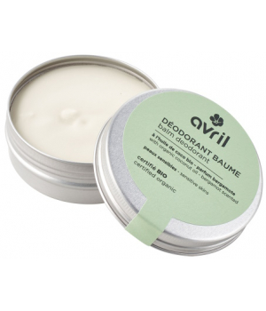 Avril Déodorant baume Peaux sensibles Parfum Bergamote 85g