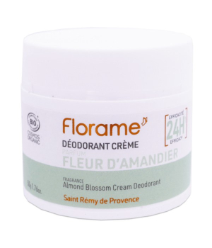 Florame Déodorant crème Fleur d'amandier 50g