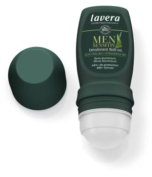Lavera Déodorant Roll On 48h Men Sensitiv Aloe vera Citronnelle 50ml