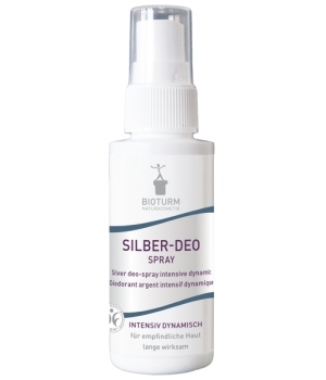 Bioturm Déodorant spray d'argent intensif dynamique 50ml