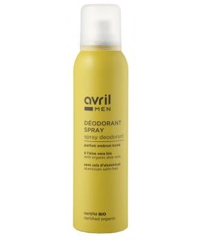 Avril Déodorant spray homme parfum d'embrun boisé 150ml