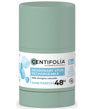 Centifolia Déodorant stick rechargeable 48H Sans parfum 50g