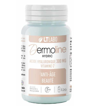 Lt Labo Dermoline Hydric surconcentré 120 gélules Acide Hyaluronique