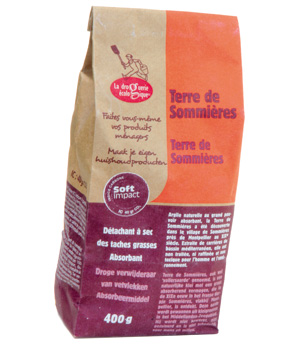 Droguerie Ecologique Détachant à sec Terre de sommières 400g