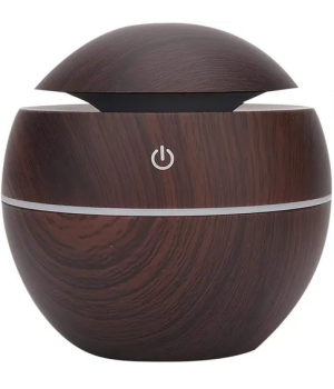 Esprit phyto Diffuseur ultrasonique d'huiles essentielles boule mini format USB Marron foncé