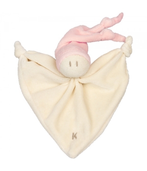 Anti-Gaspi Doudou Bébé Zmooz Saumon 17cm Keptin