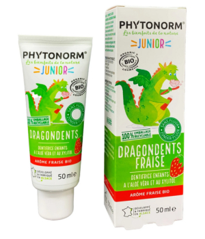 Phytonorm Dragondents fraise sans fluor 50ml