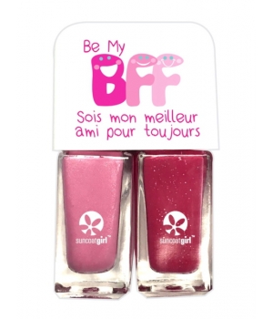 Suncoatgirl Duo vernis Ballerina Beauty et Golden Sunlight 2x5ml