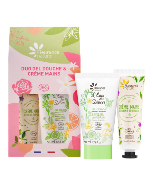 Fleurance Nature Duo gel douche et crème mains Verveine