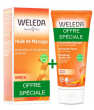 Soins visage bio Weleda Duo huile massage Arnica 200ml + Gel douche Arnica offert