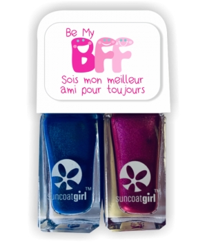 Suncoatgirl Duo vernis Princess Dress et Mermaid Blue 2x5ml