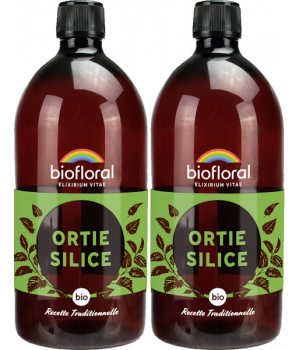 Biofloral Duopack Ortie Silice en solution buvable 1L