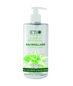 Ce'bio Eau micellaire Aloé véra 500ml