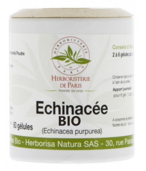 Herboristerie De Paris Echinacée Bio 230mg 60 gélules