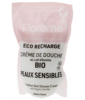Florame Eco recharge Crème de douche Peaux sensibles 700ml
