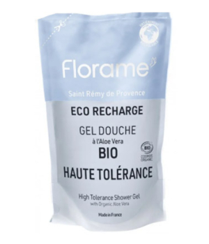 Florame Eco recharge Gel douche à l'Aloé Véra Haute tolérance 700ml