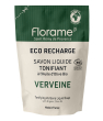 Hygiene naturelle Florame Eco recharge savon liquide flacon verre Verveine 470ml