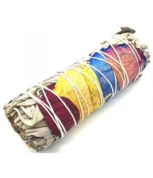 Herboristerie De Paris Sauge Blanche et 7 Chakras à brûler Torche 30g