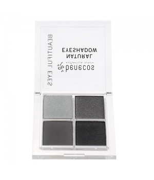 Benecos Fard à paupières 4 couleur Smokey Eyes