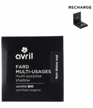 Avril Fard à paupières Noir ébène mat 2.5g
