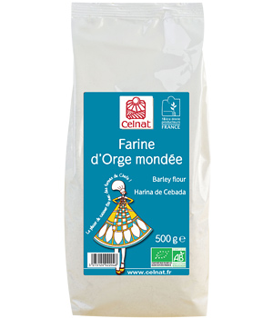 Celnat Farine d'Orge mondée 500g