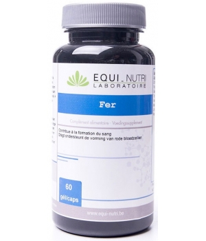 Equi - Nutri Fer 60 gélules végétales de 100mg