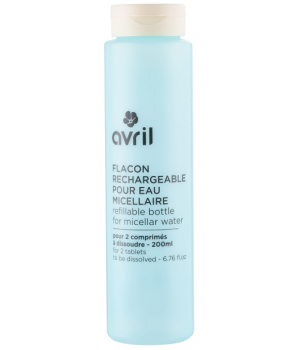 Avril Flacon rechargeable pour eau micellaire (vide)