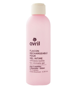Avril Flacon rechargeable pour gel intime (vide)