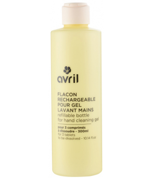 Avril Flacon rechargeable pour gel douche (vide)