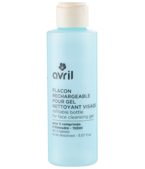 Avril Flacon rechargeable pour gel nettoyant (vide)