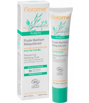 Florame Fluide Matifiant Rééquilibrant 40ml
