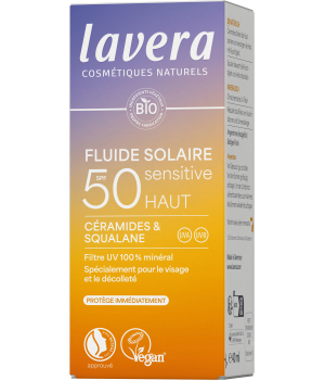 Lavera Fluide solaire SPF50 40ml
