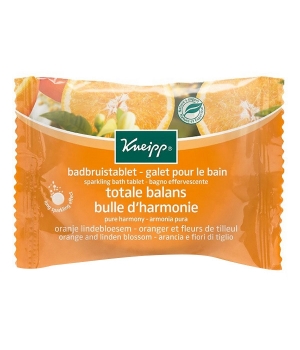 Kneipp Galet pour le Bain Fleurs de Tilleul Oranger Bulle d'Harmonie 80g