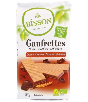 Bisson Gaufrettes chocolat 190g
