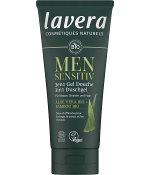 Lavera Gel douche 3 en 1 Men Sensitiv 200ml